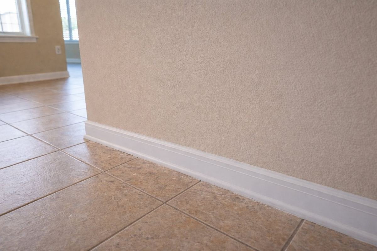 Completed drywall patch and paint repair with seamless finish Cape Coral FL